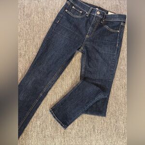 Rag & Bone 10 Inch Skinny Astor Denim Dark Wash Stretch Jeans Women's Sz 27 EUC